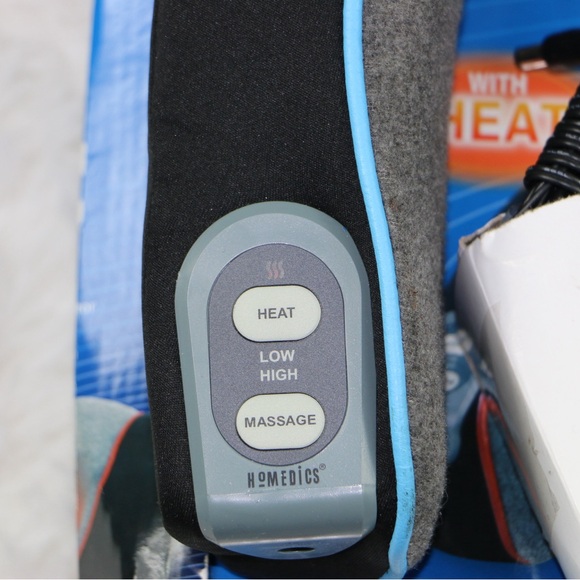 Homedics Massager Neck Shoulder With Heat Gray Black Model NMSQ-200J-2 IOB - Picture 8 of 8